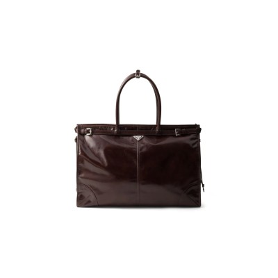 PRADA BONNIE LEATHER TOTE BAG 2VG128 (50*36*17cm) 